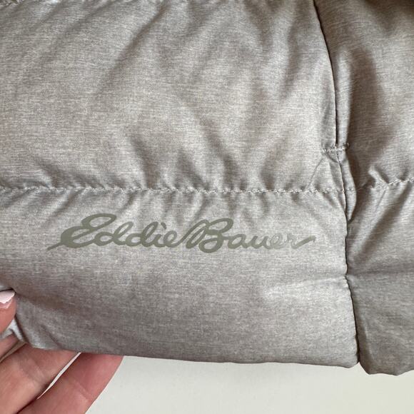 Eddie Bauer Women's CirrusLite Down Packable Jacket Gray EB650 EUC Size Small - Picture 5 of 16